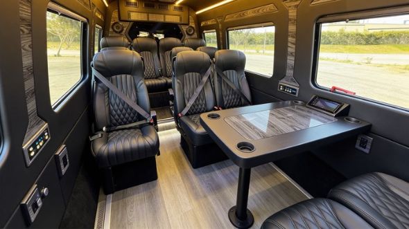 15 passenger sprinter van interior midland