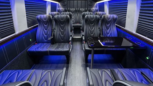 odessa 20 passenger sprinter van interior