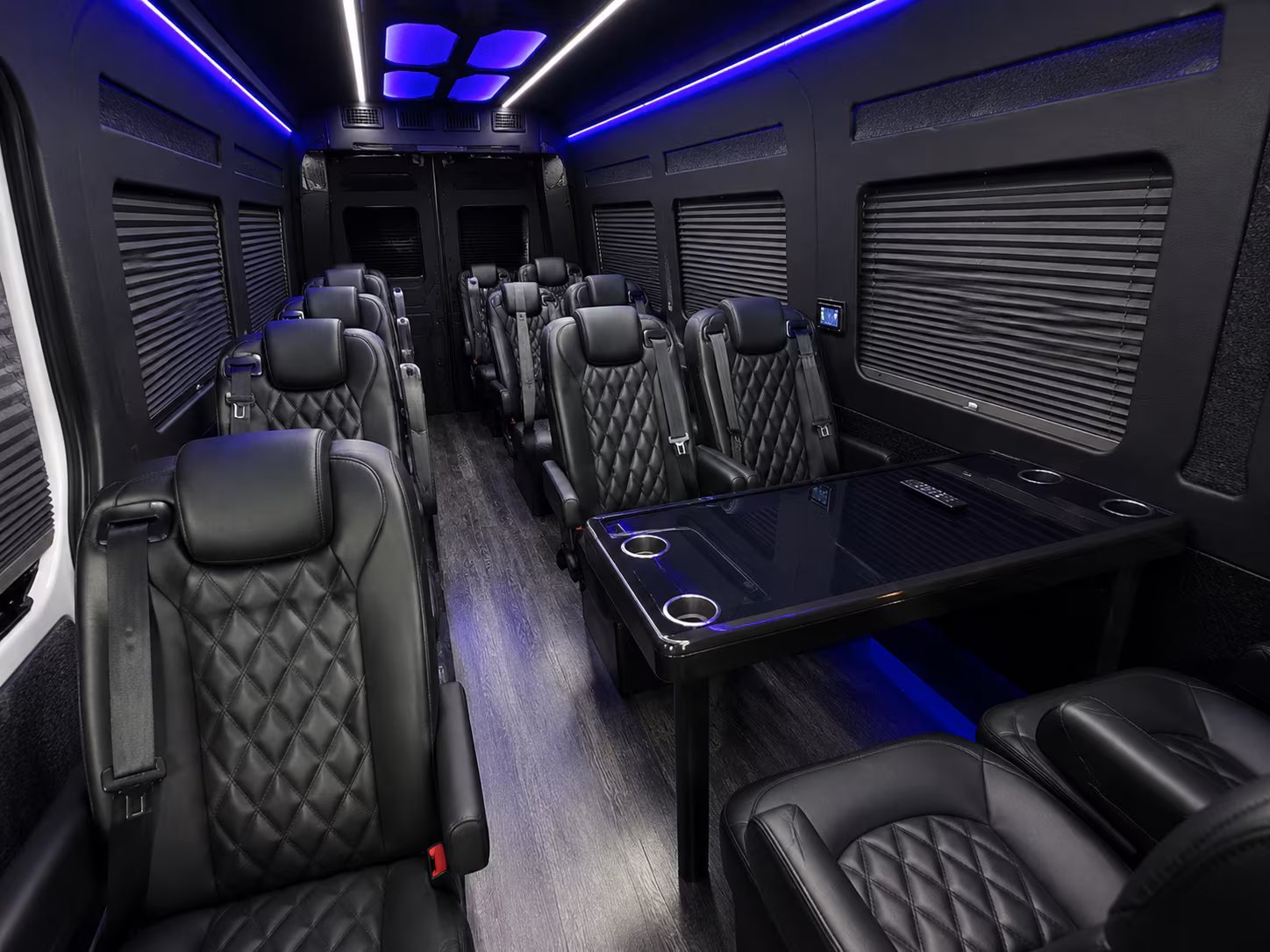 odessa 10 passenger sprinter van interior