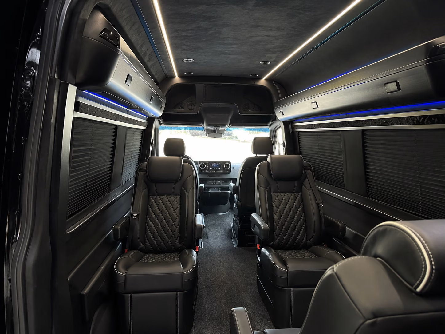 odessa 15 passenger sprinter van interior
