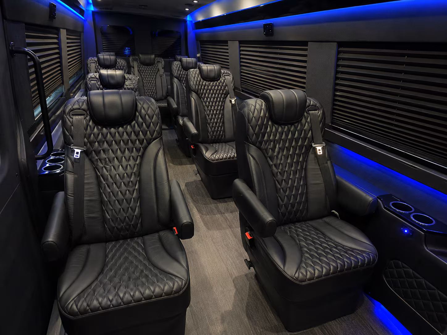 odessa 18 passenger sprinter van inside