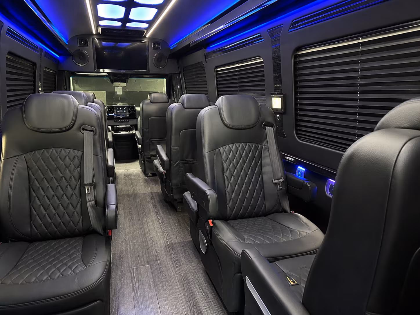 odessa 18 passenger sprinter van interior