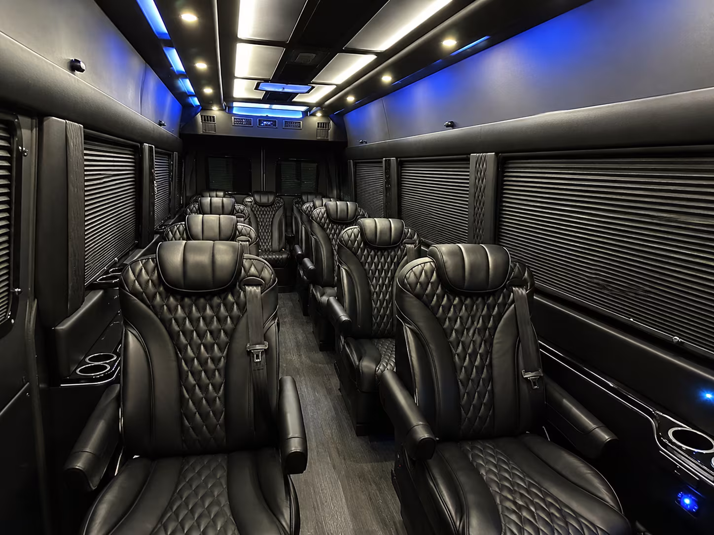 odessa 20 passenger sprinter van inside