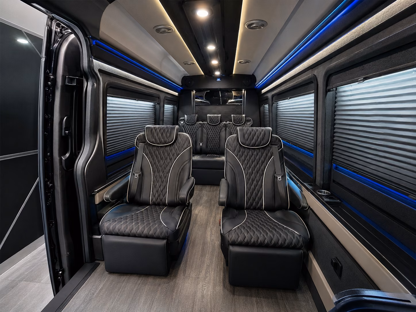 odessa 8 passenger sprinter van inside