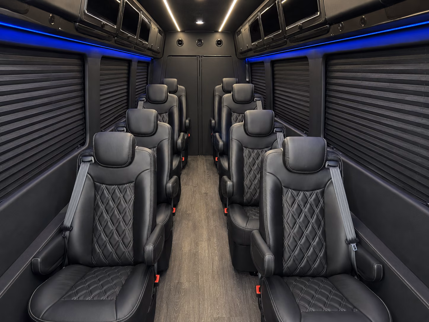 odessa 8 passenger sprinter van interior