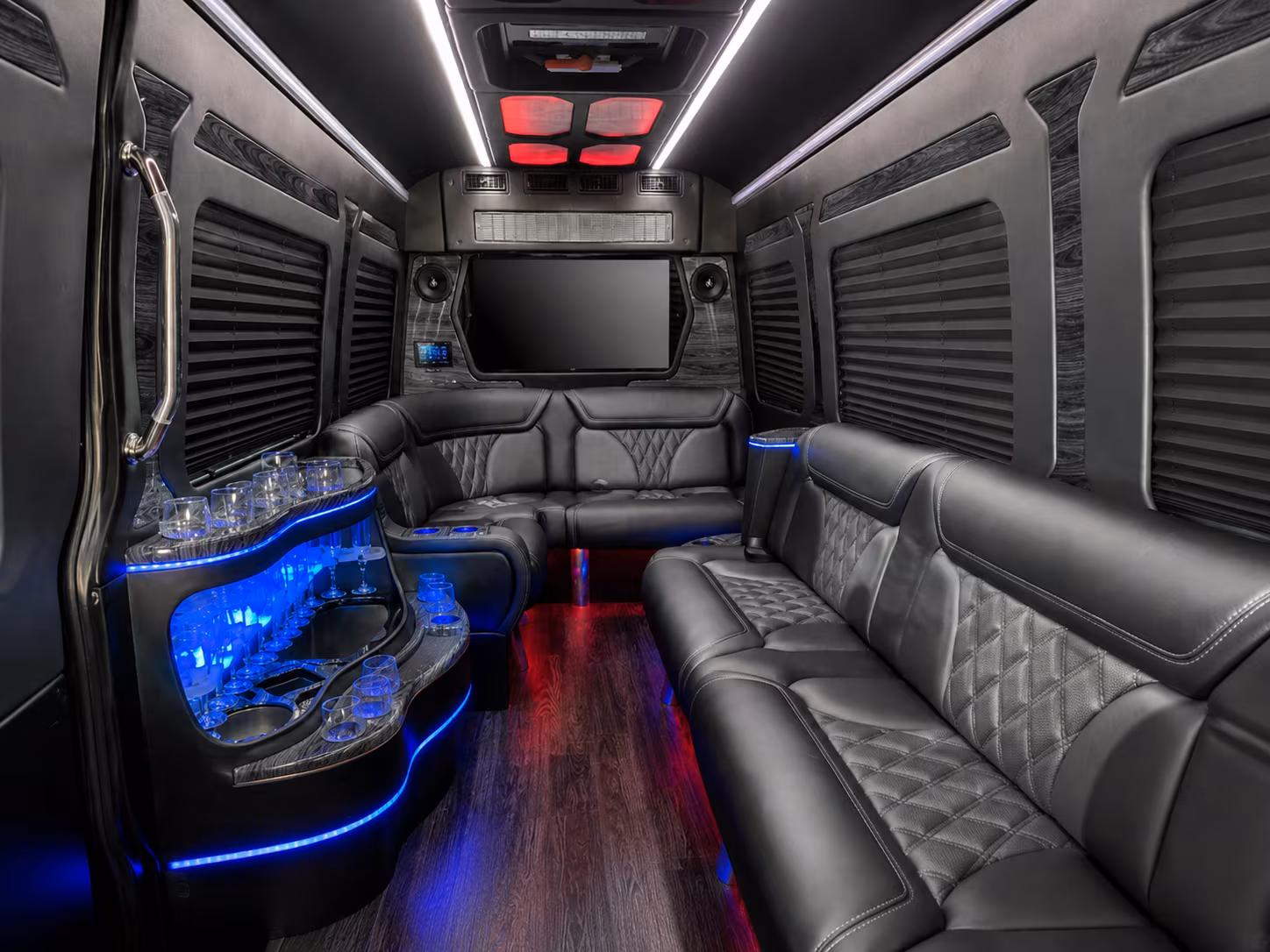 odessa sprinter limousine inside