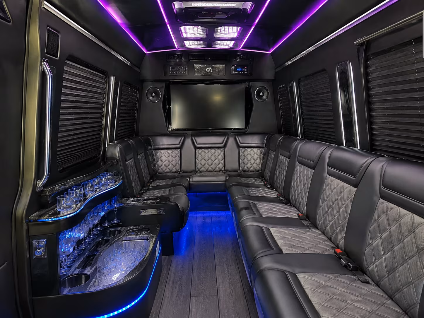 odessa sprinter limousine interior